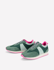 Boden Retro Runner Trainer - Green