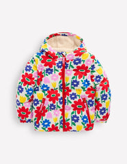 Boden 2 - in - 1 Padded Coat - Multi Pop Flower