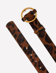 Boden Heritage Classic Belt - Leopard Pony