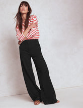 Boden Belgravia Ponte Pants - Black