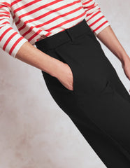 Boden Belgravia Ponte Pants - Black