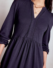 Boden Naomi Relaxed Jersey Dress - Navy