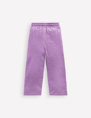 Boden Bobbie Appliqué Joggers - Aster Purple Apples