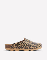 Boden Lyla Colour Block Clogs - Leopard