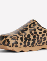 Boden Lyla Colour Block Clogs - Leopard