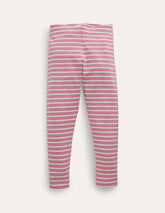 Boden Fun Leggings - Formica Pink/Ivory Stripe