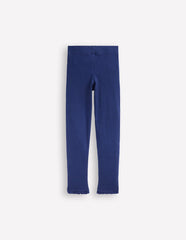 Boden Ribbed Leggings - Starboard Blue