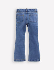 Boden Denim Kick Flare Pants - Denim Hearts