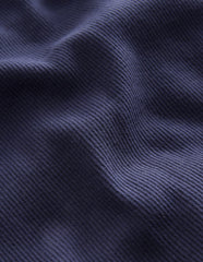 Boden Ribbed Long Sleeve T-shirt - Starboard Blue