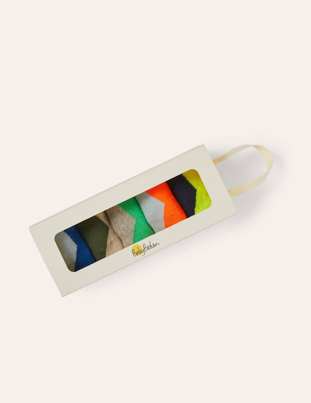 Boden Ankle Socks 5 Pack - Multi Chevron