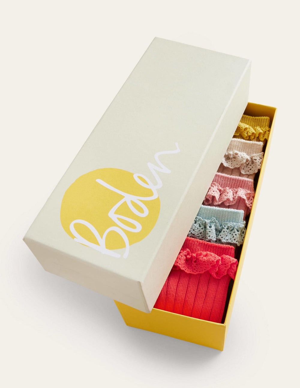 Boden 5 - Pack Frilly Socks - Multi