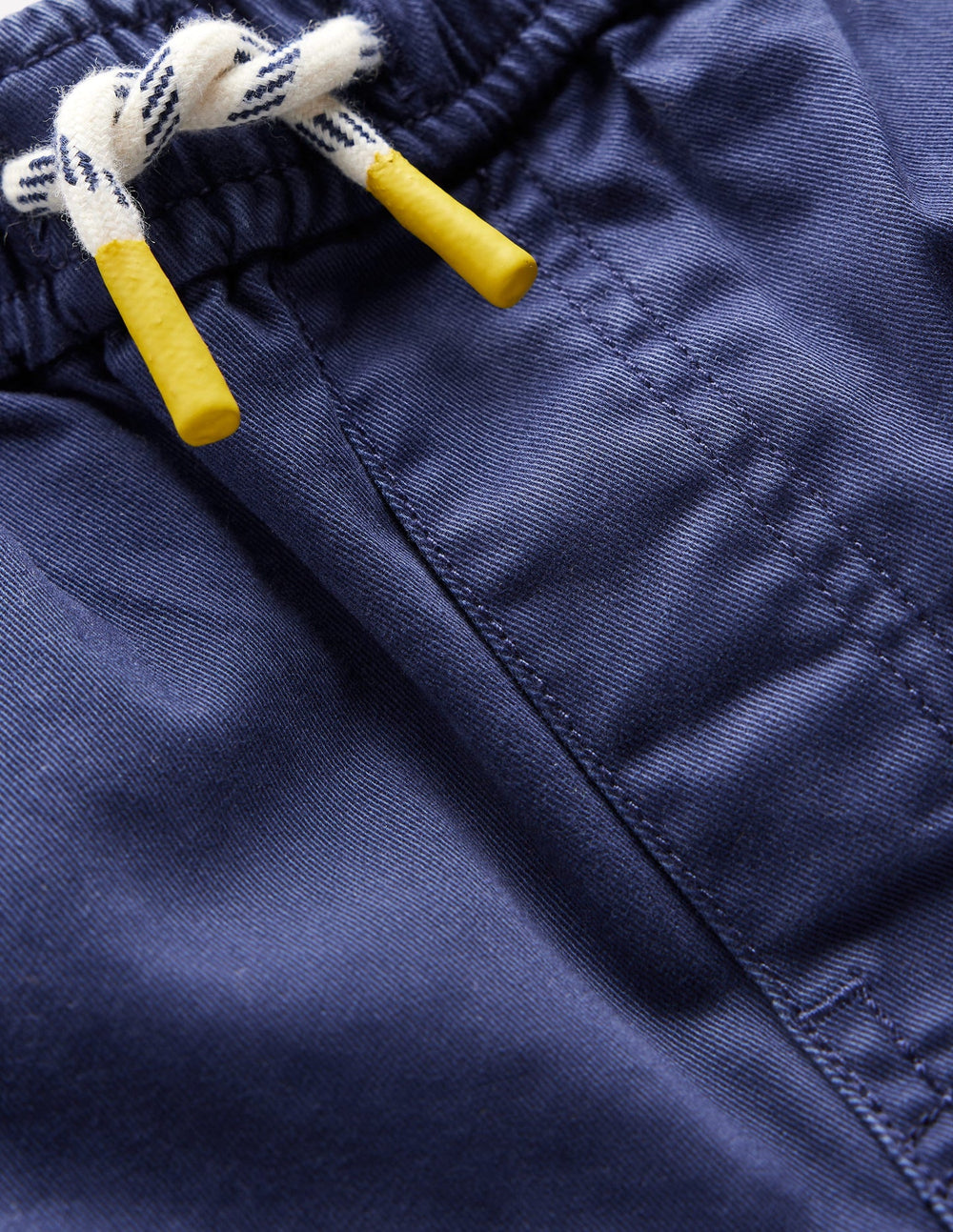 Boden Slim Pull On Trousers - College Navy Twill
