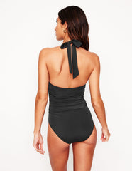 Boden Levanzo Halter Swimsuit - Black