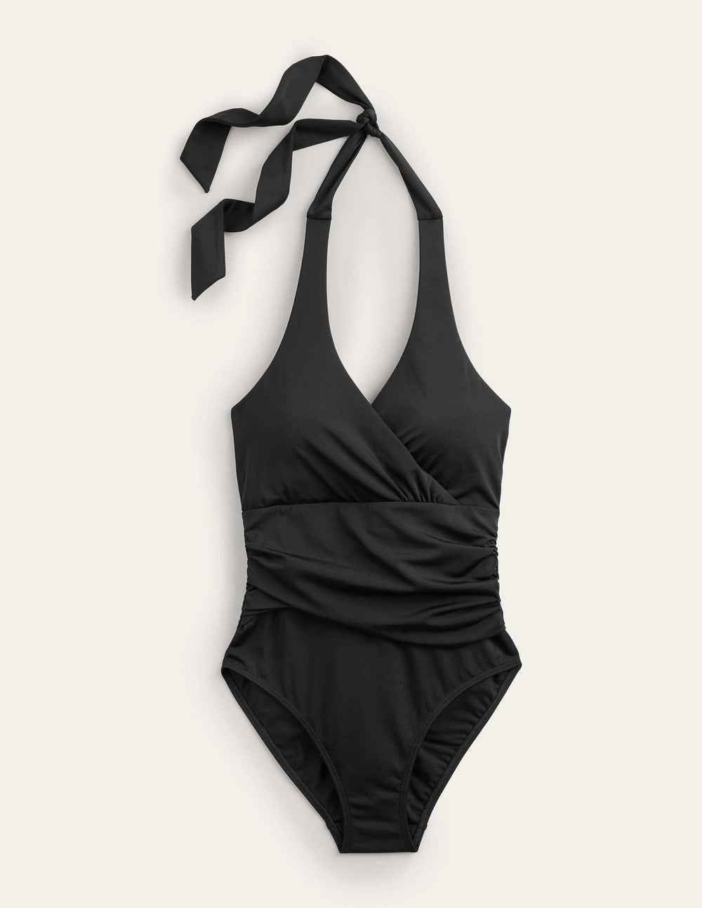 Boden Levanzo Halter Swimsuit - Black