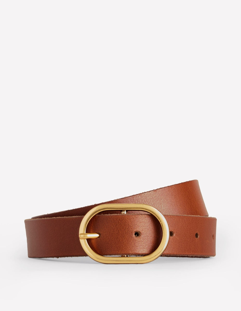 Boden Classic Leather Belt - Tan