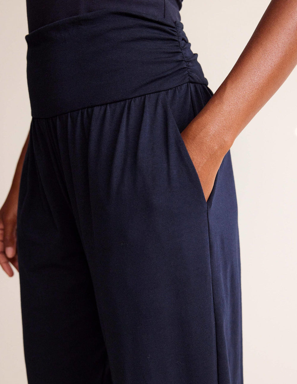 Boden Hareem Jersey Sweatpants - Navy