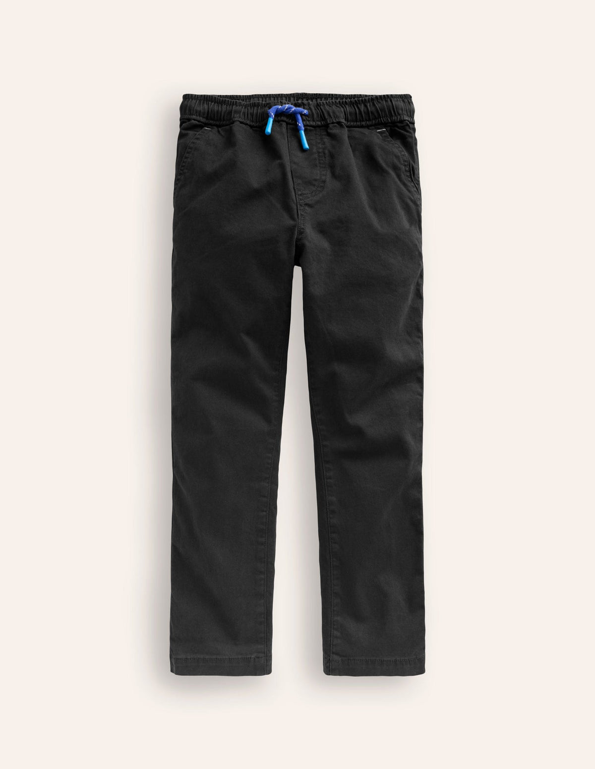 Boden Slim Pull On Trousers - Black