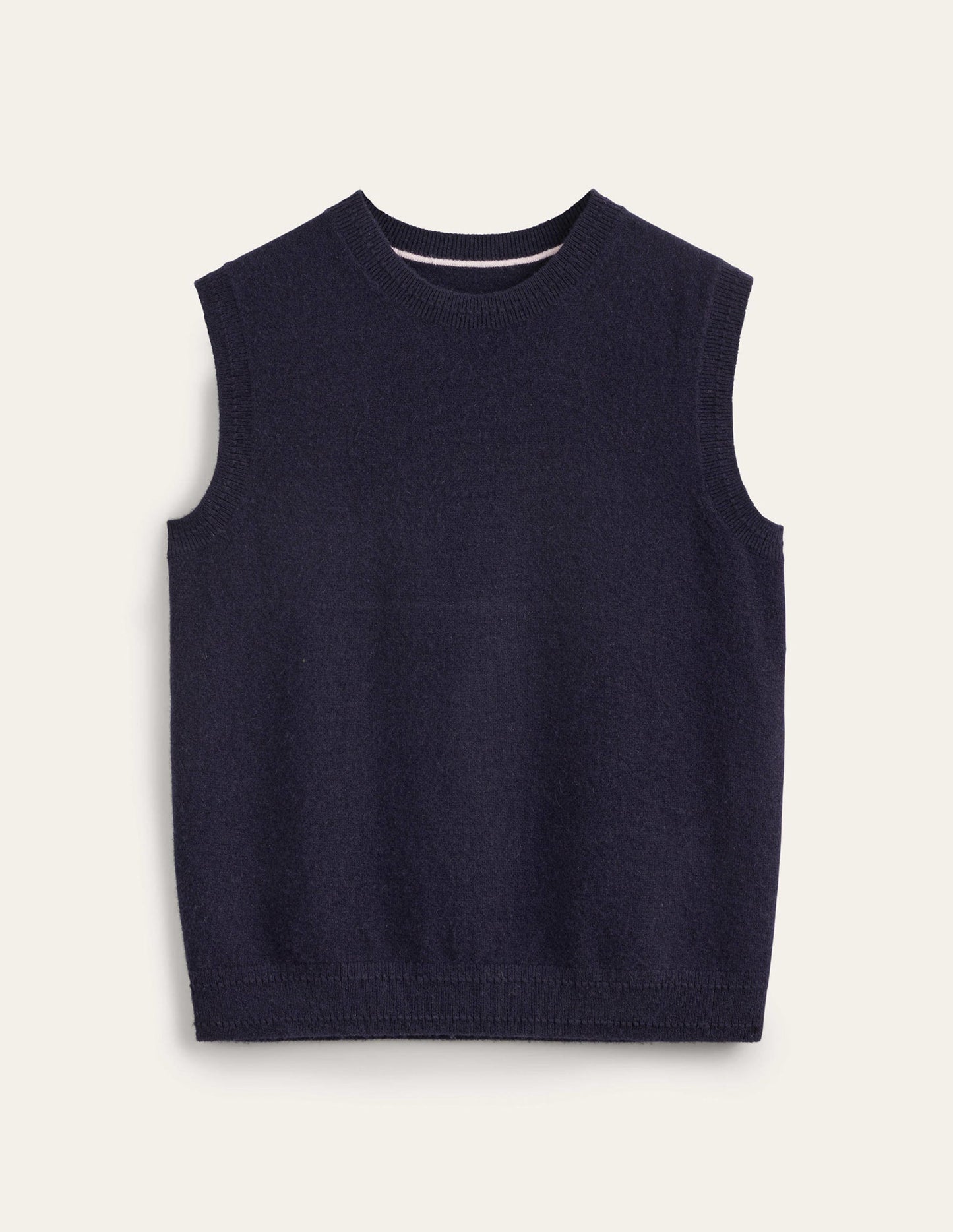 Boden Eva Cashmere Vest - Navy