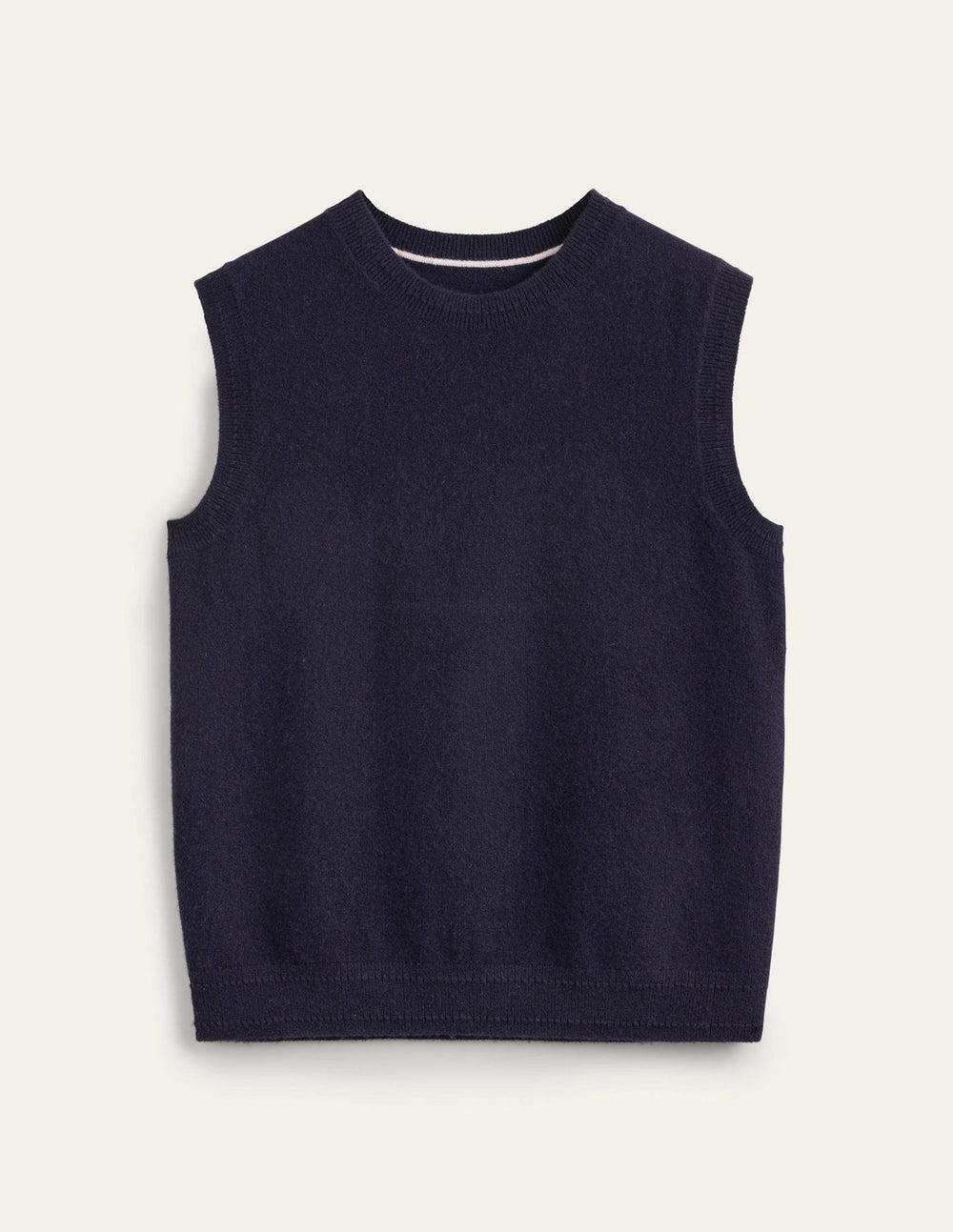 Boden Eva Cashmere Vest - Navy