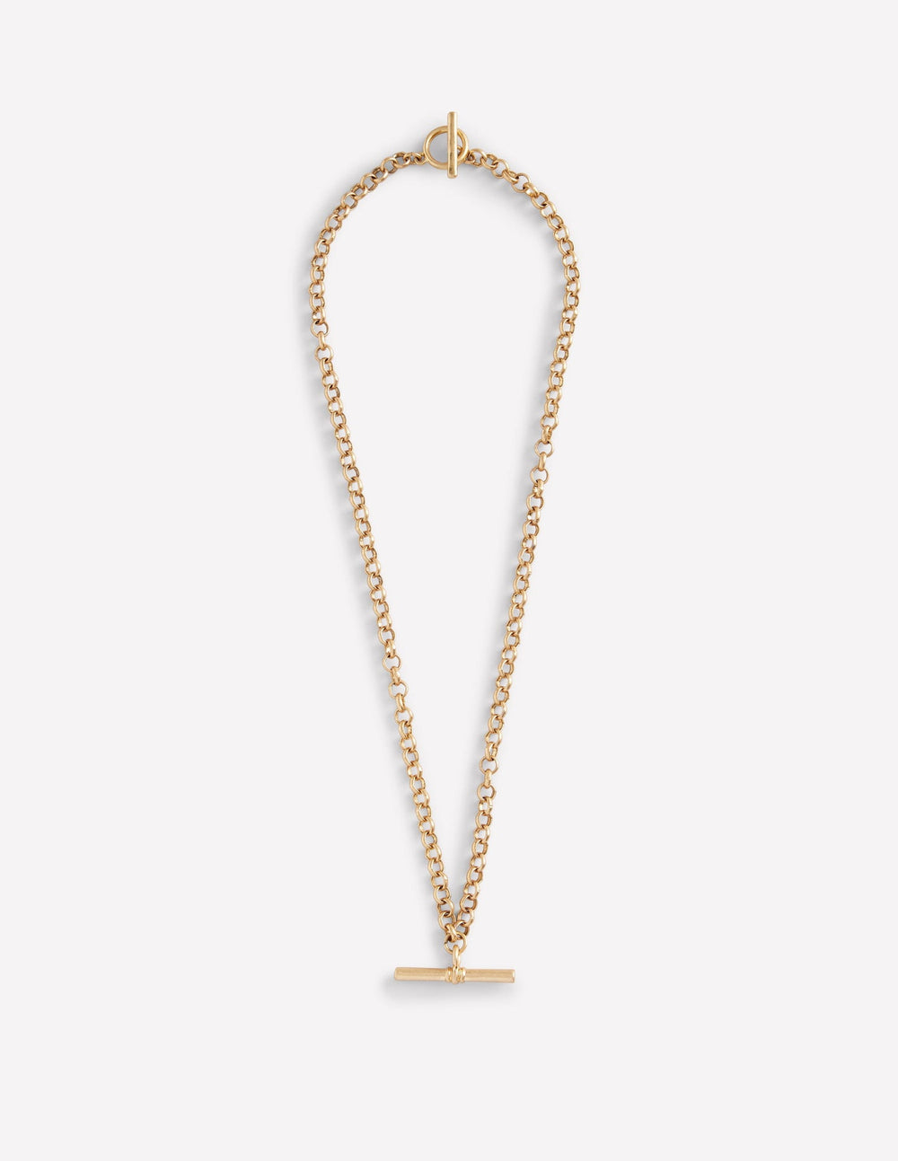 Boden T - bar Chain Necklace - Gold