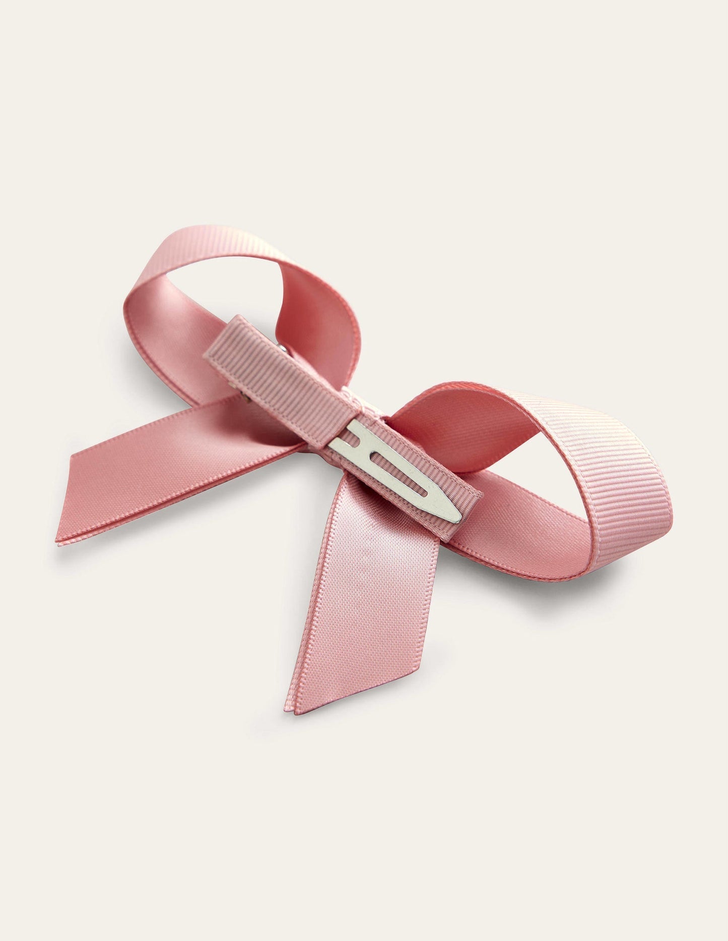 Boden Grosgrain Hair Bow - Boto Pink
