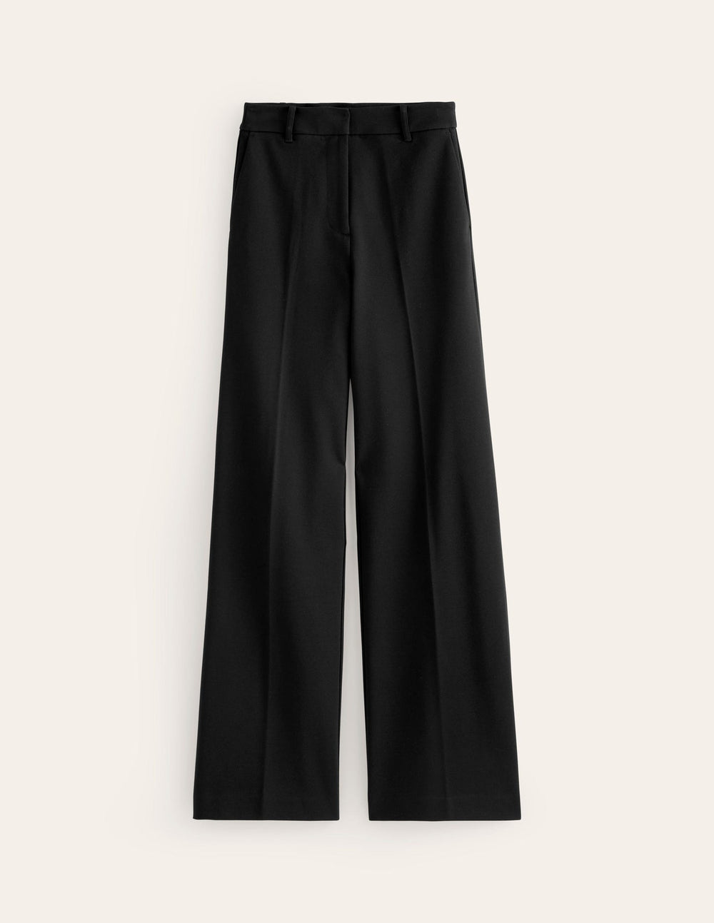 Boden Westbourne Ponte Trousers - Black