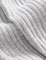 Boden Ribbed Tights - Grey Marl