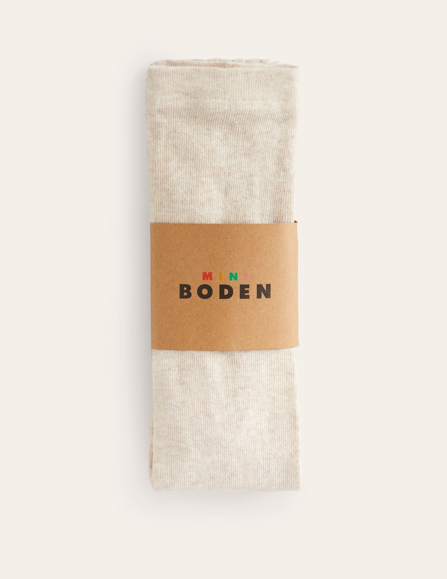 Boden Ribbed Tights - Oatmeal