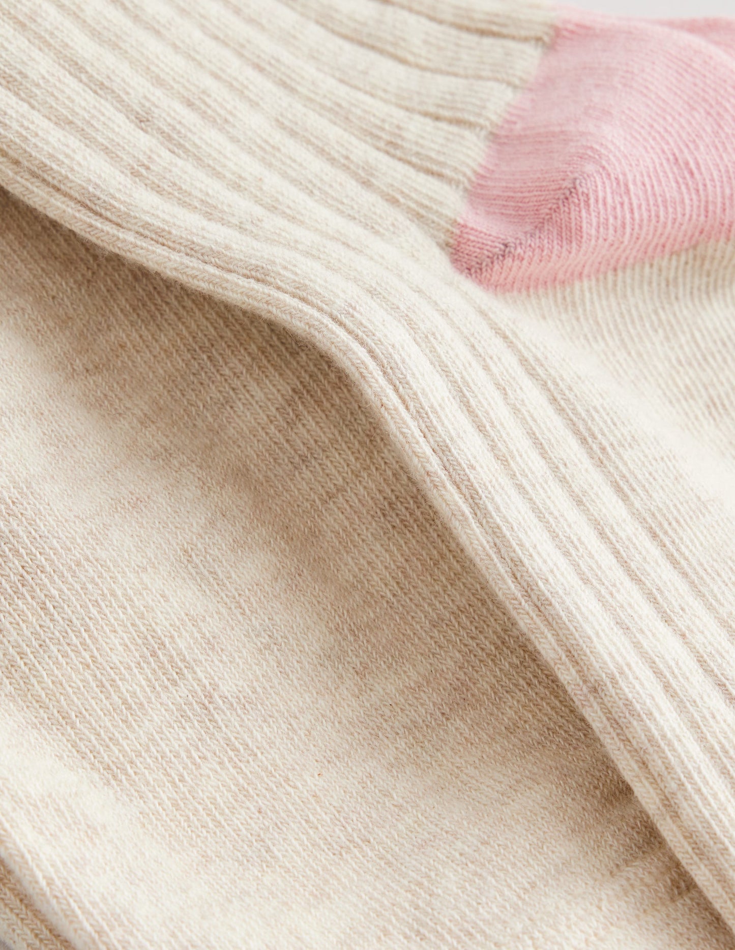 Boden Ribbed Tights - Oatmeal