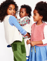 Boden Cosy Gilet - Oatmeal