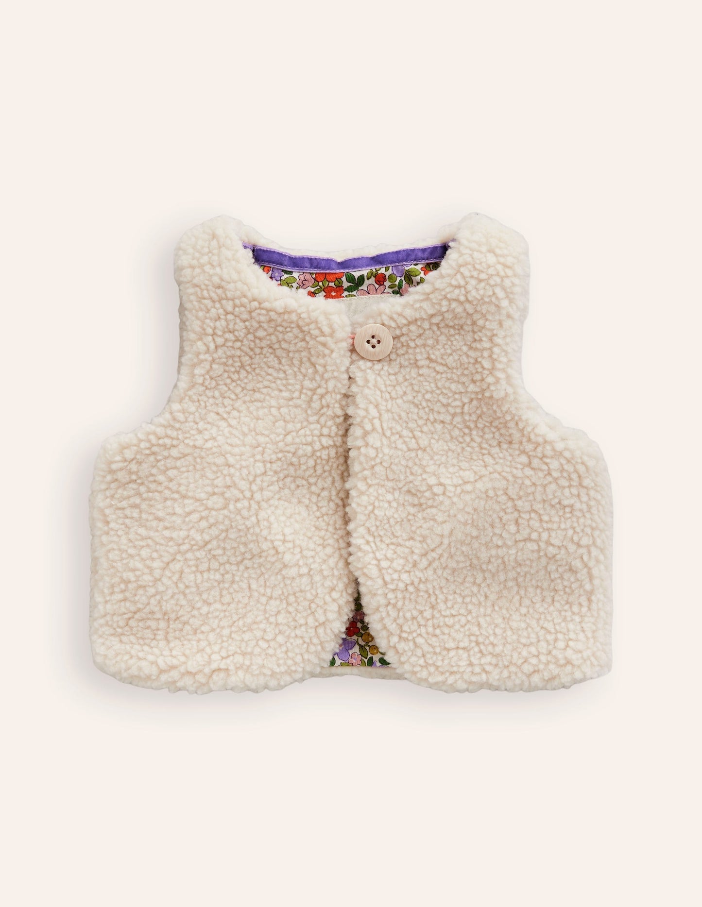 Boden Cosy Gilet - Oatmeal
