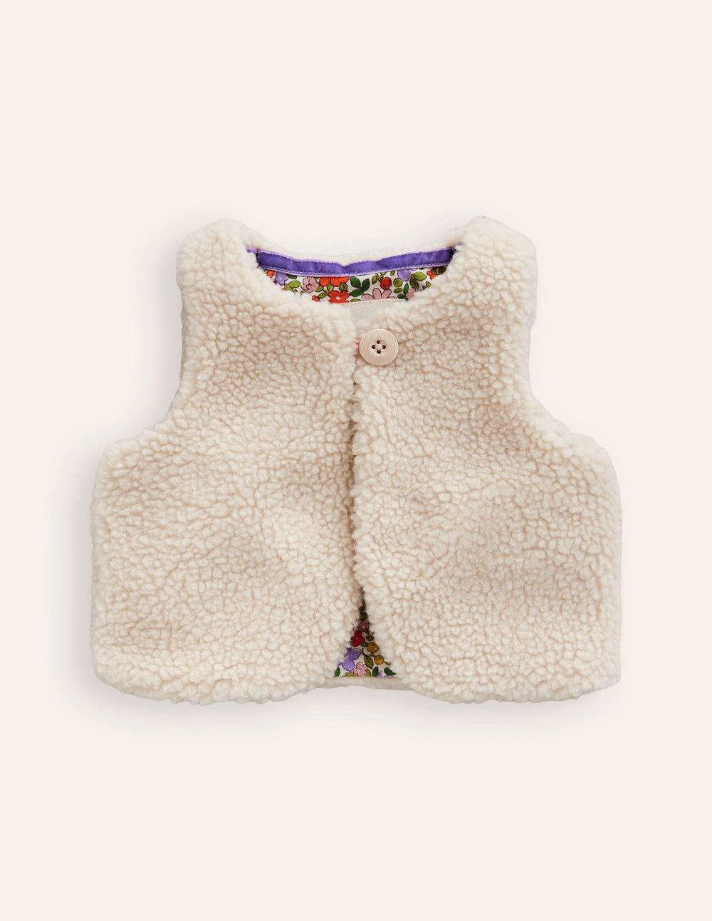 Boden Cosy Gilet - Oatmeal