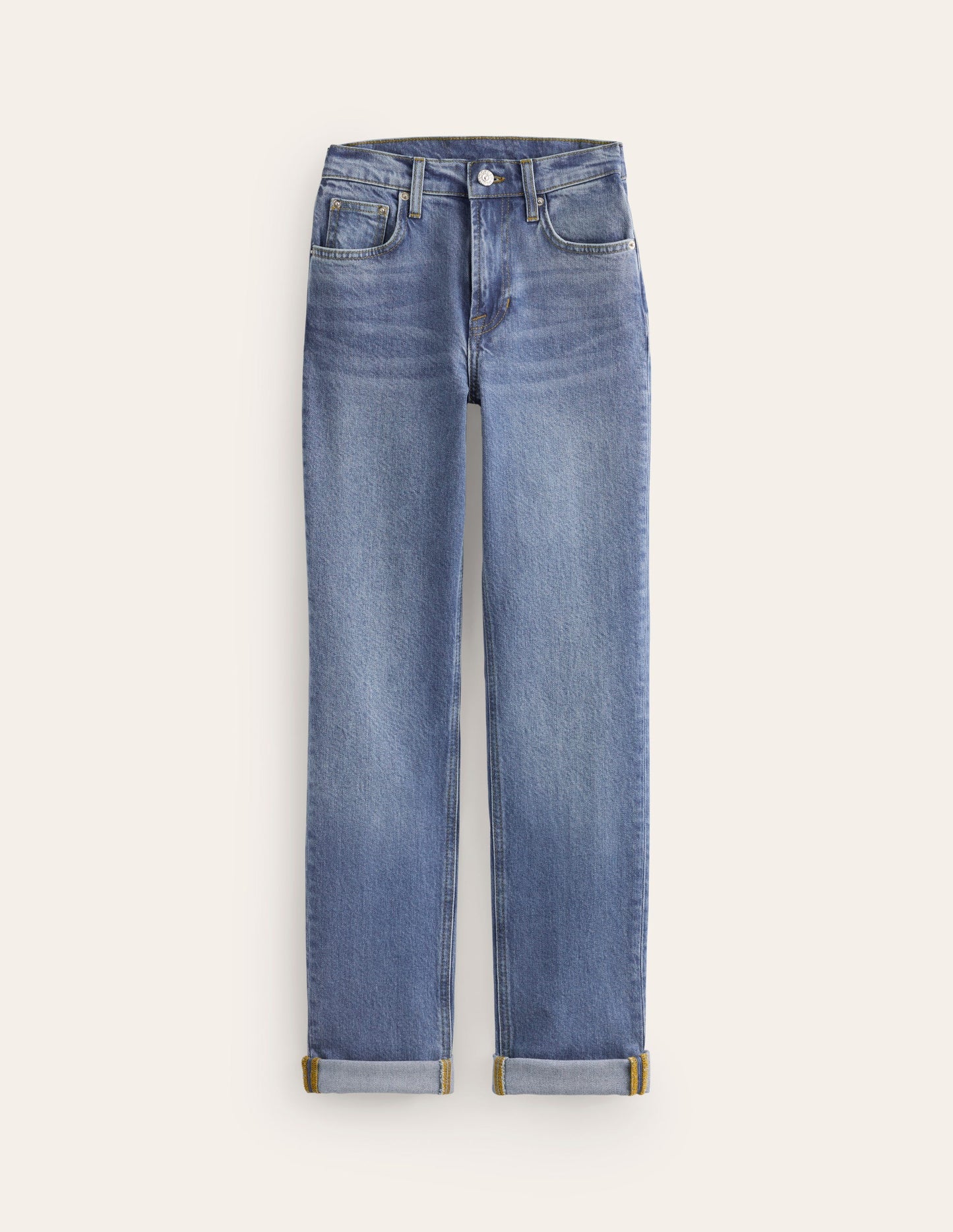 Boden Girlfriend Jeans - Light Vintage