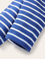 Boden Everyday Fun Leggings - Surf Blue/Ivory