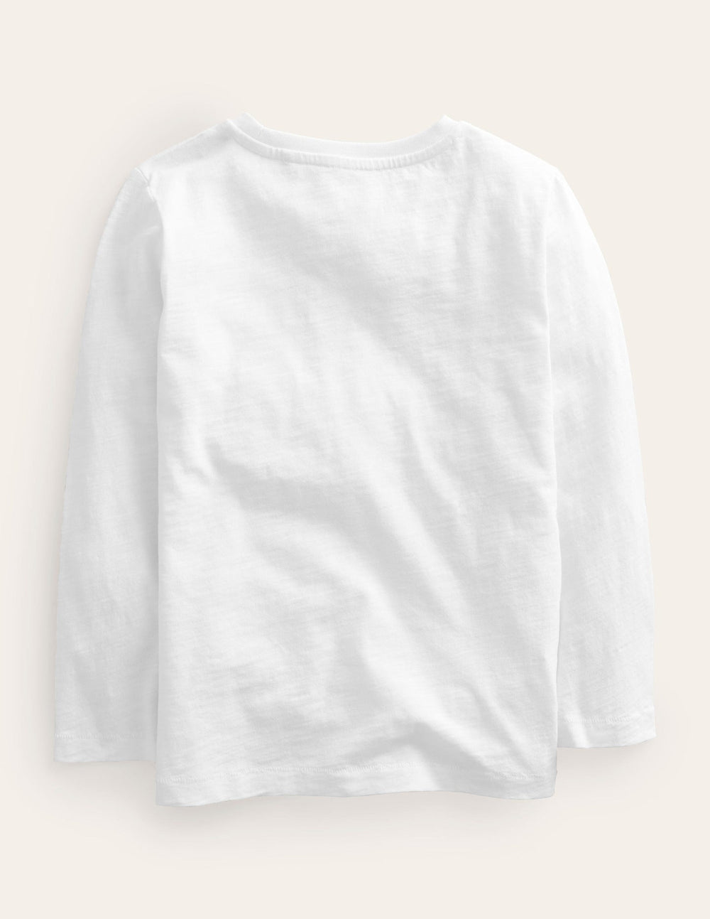 Boden Everyday Long Sleeve T-shirt - White