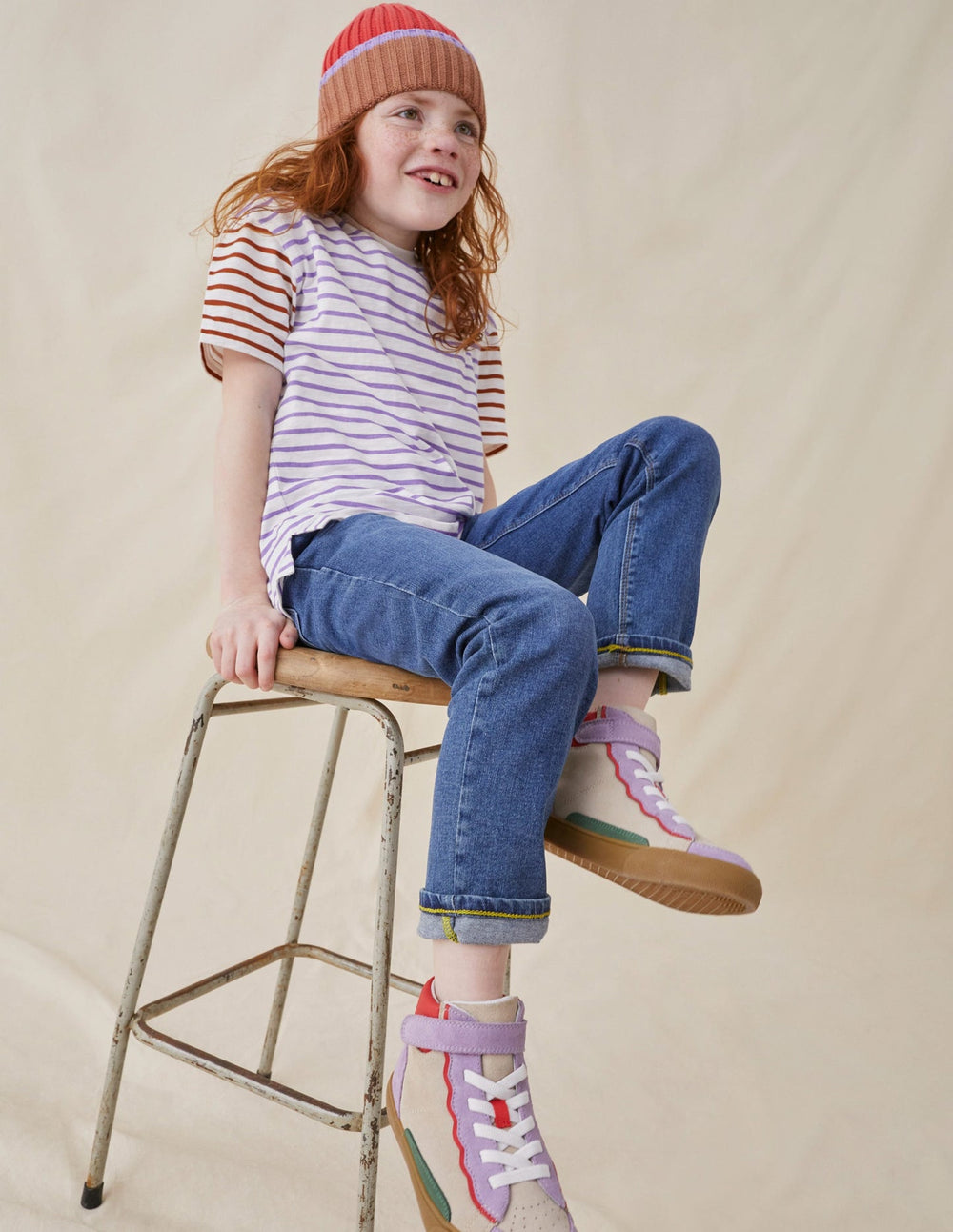 Boden Adventure - Flex Slim - Fit Jeans - Light Vintage Denim