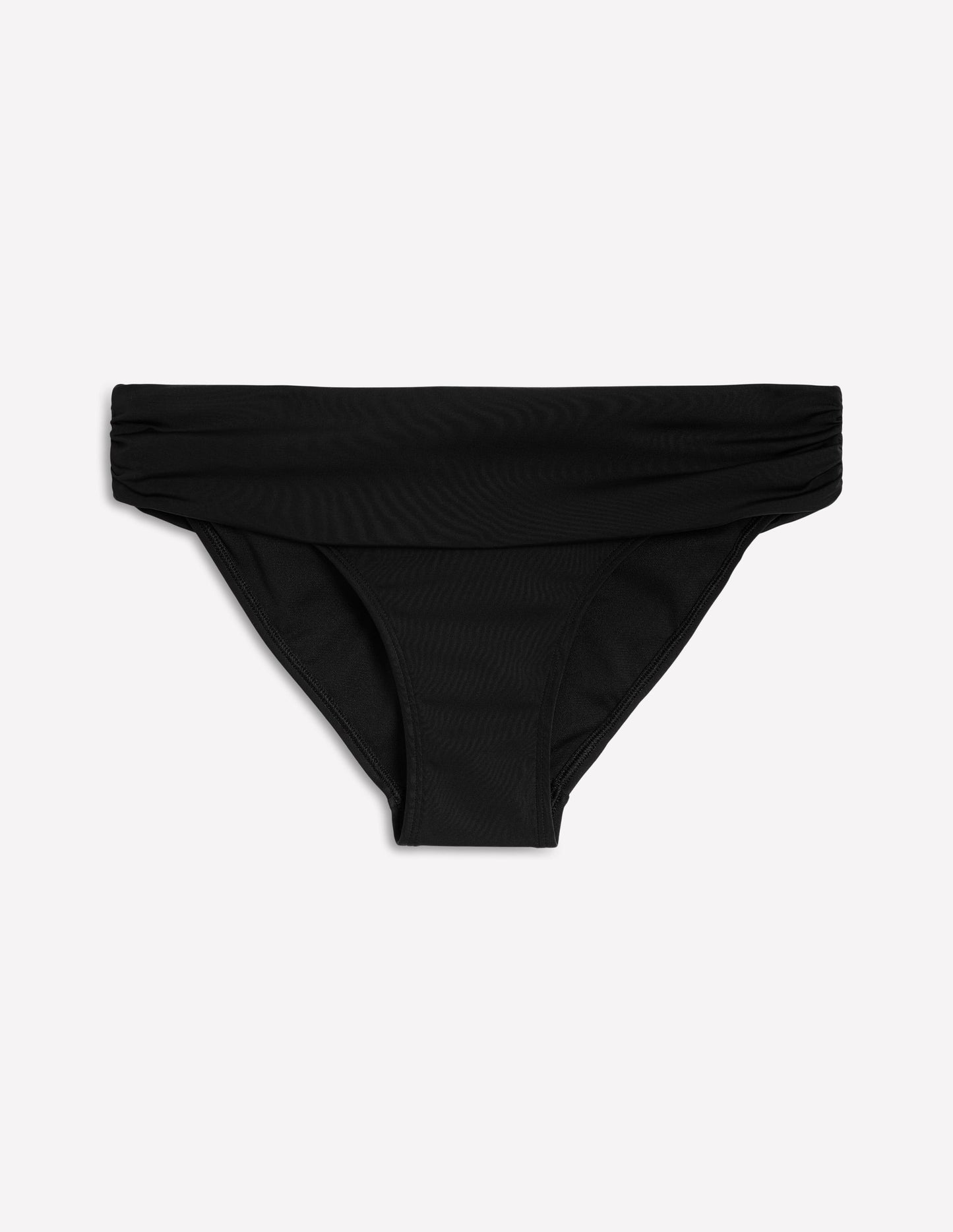 Boden Classic Fold Bikini Bottoms - Black