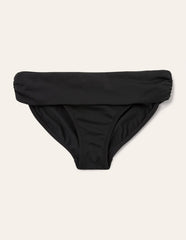 Boden Classic Fold Bikini Bottoms - Black
