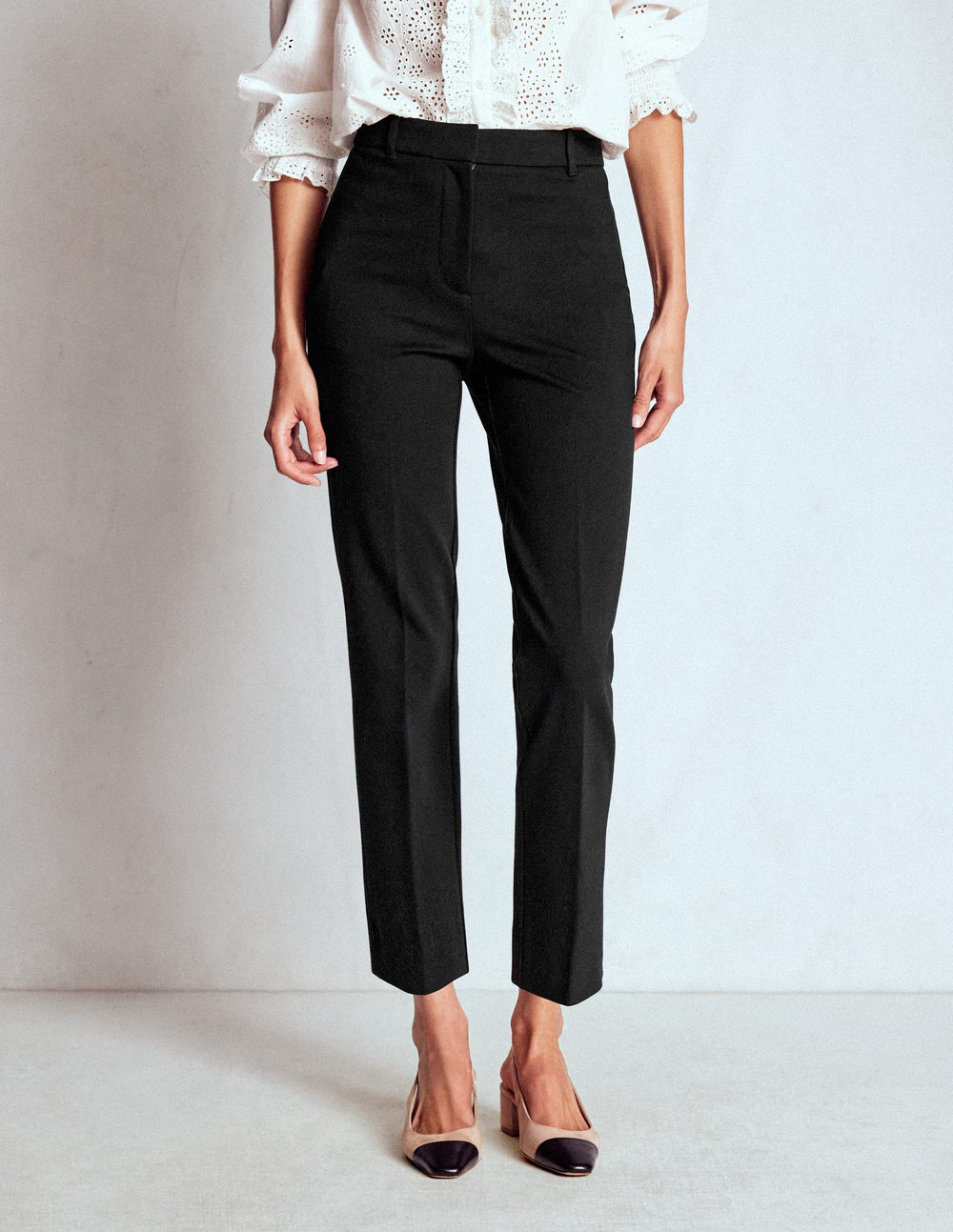 Boden Highgate Ponte Pants - Black