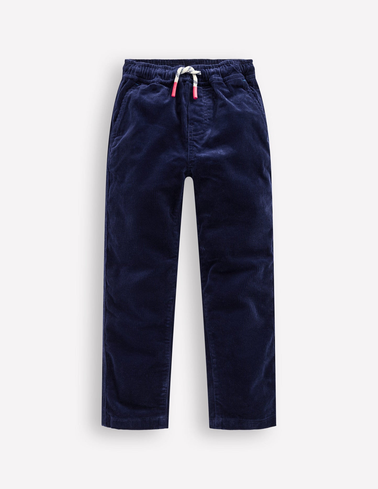 Boden Slim Pull On Trousers - College Navy Cord