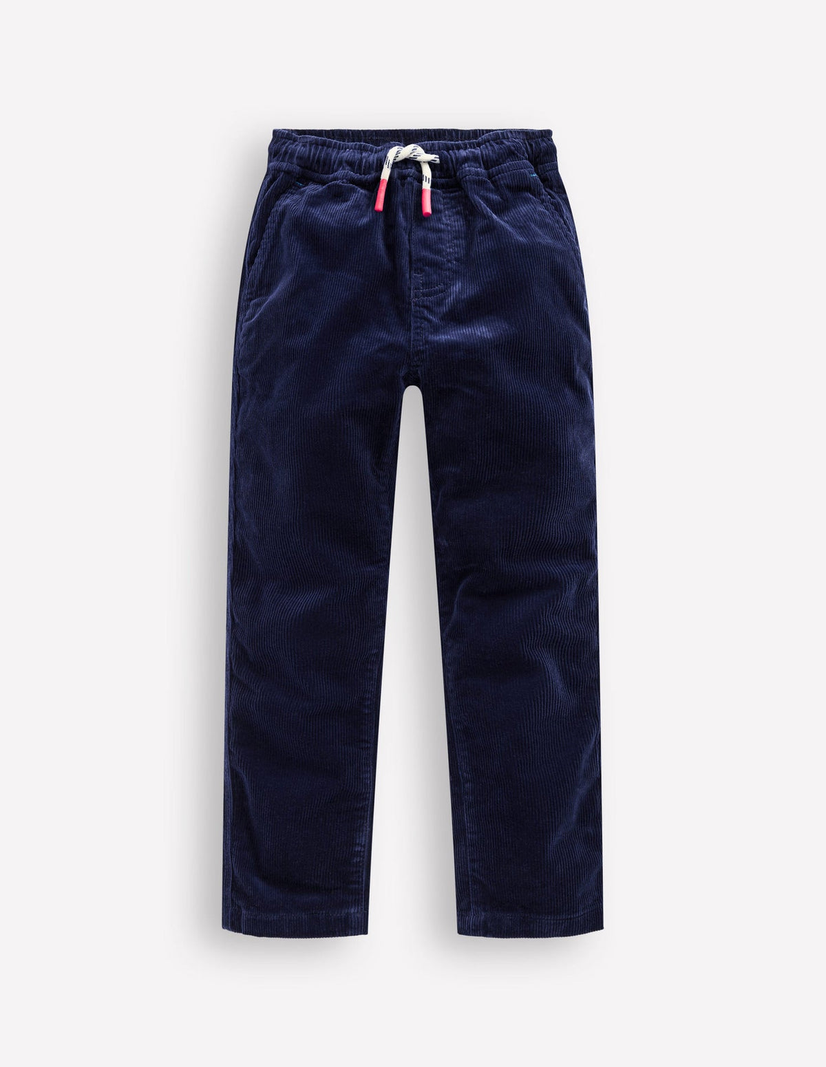 Boden Slim Pull On Trousers - College Navy Cord