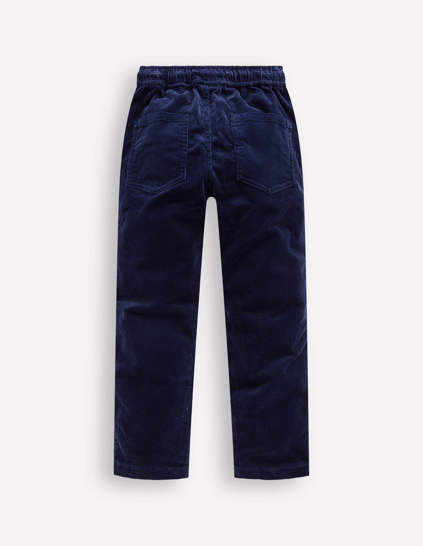 Boden Slim Pull On Trousers - College Navy Cord