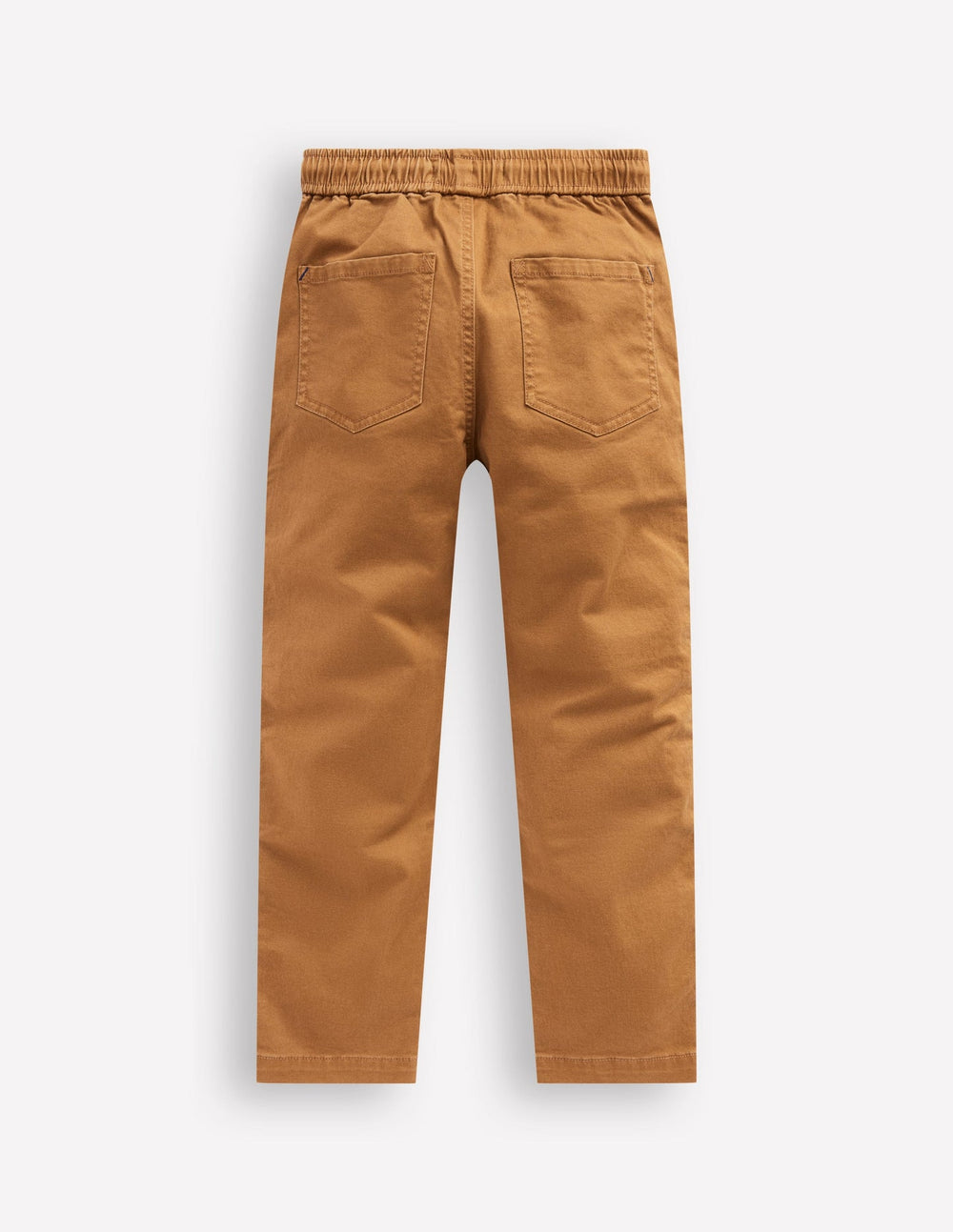 Boden Slim Pull On Trousers - Butterscotch Brown