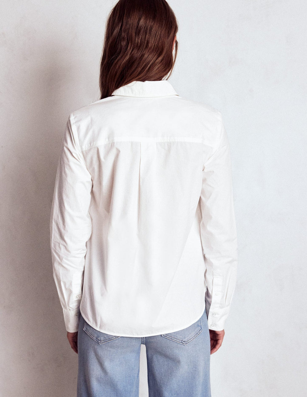 Boden Sienna Cotton Shirt - White