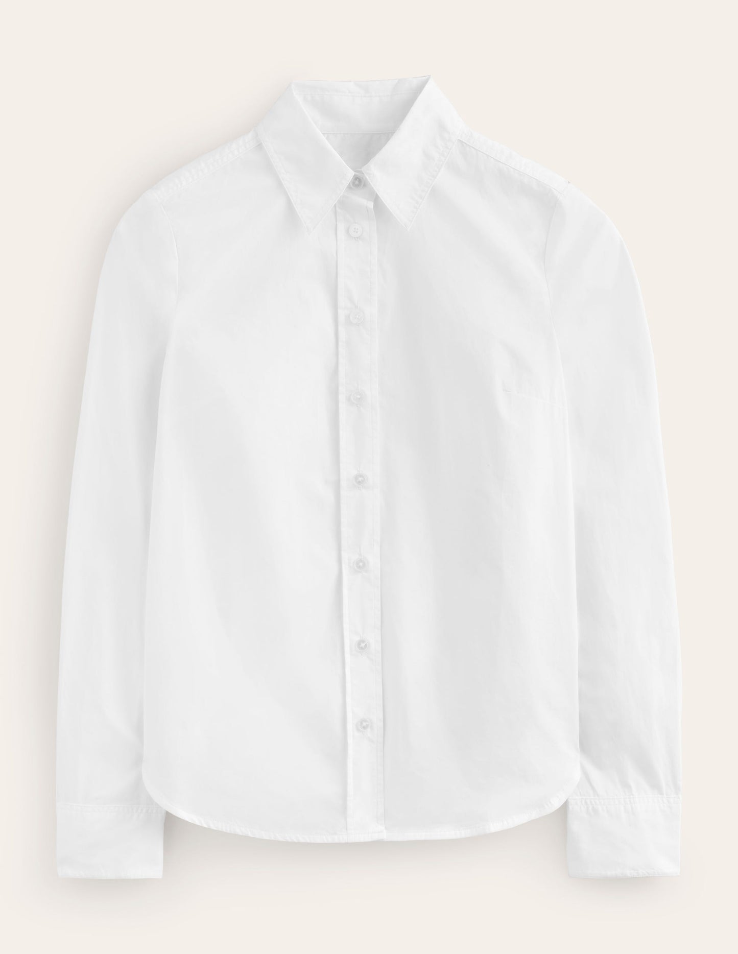 Boden Sienna Cotton Shirt - White
