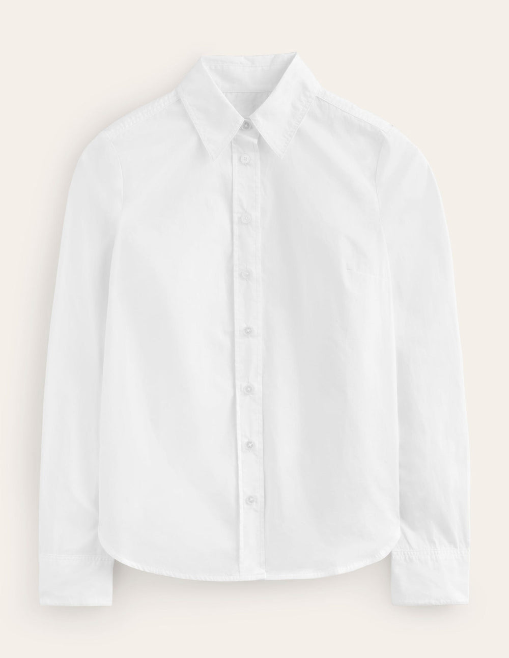 Boden Sienna Cotton Shirt - White