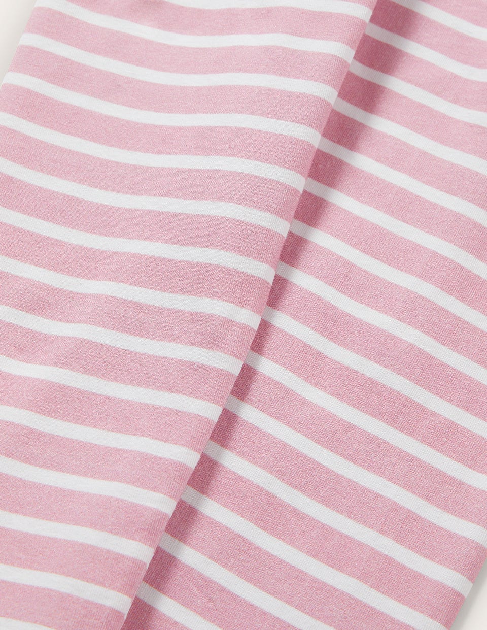 Boden Everyday Fun Leggings - Formica Pink/Ivory Stripe