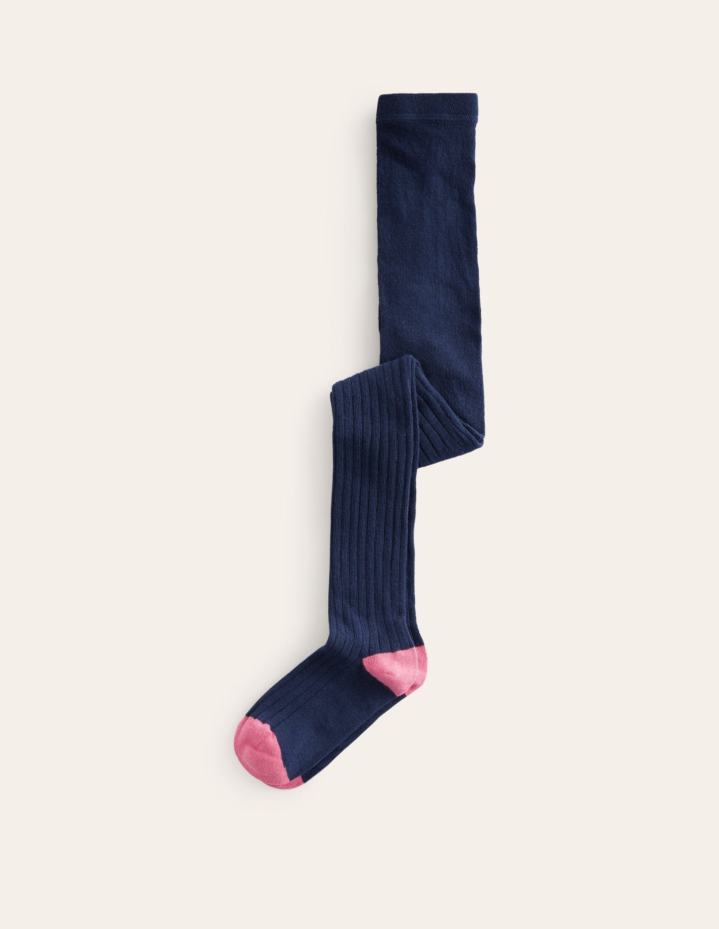 Boden Ribbed Tights - French Navy