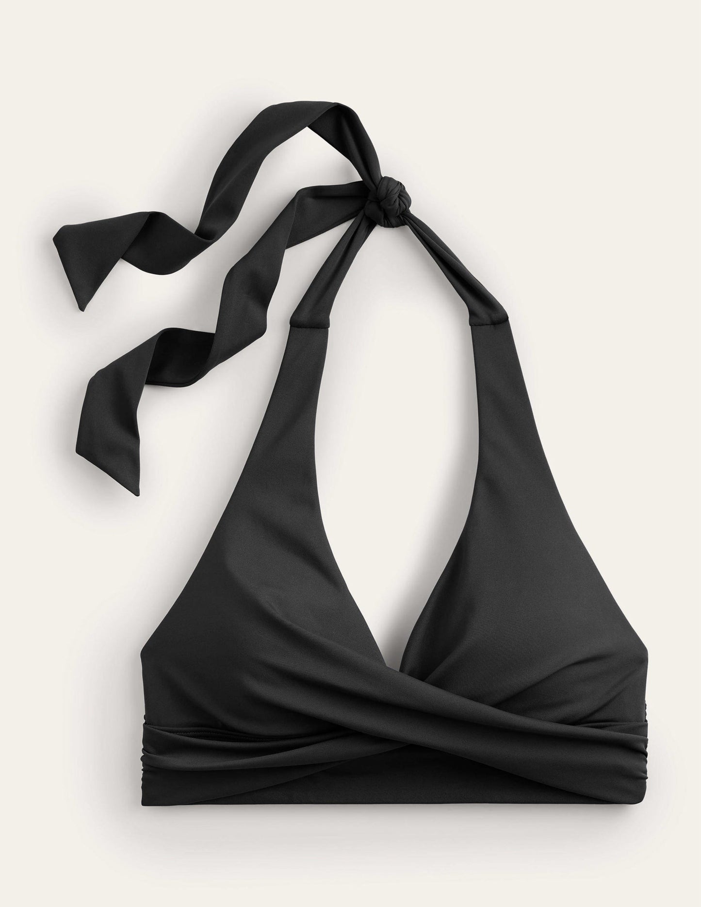 Boden Levanzo Halter Bikini Top - Black