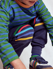 Boden Warrior Knee Joggers - Starboard Blue